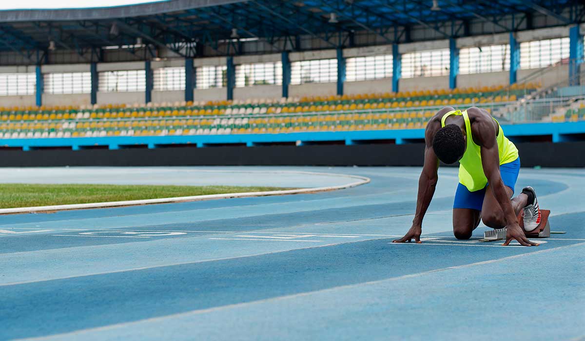 athletics track construction